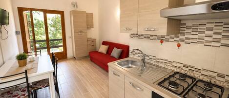 Apartamento | Cocina privada | Frigorífico