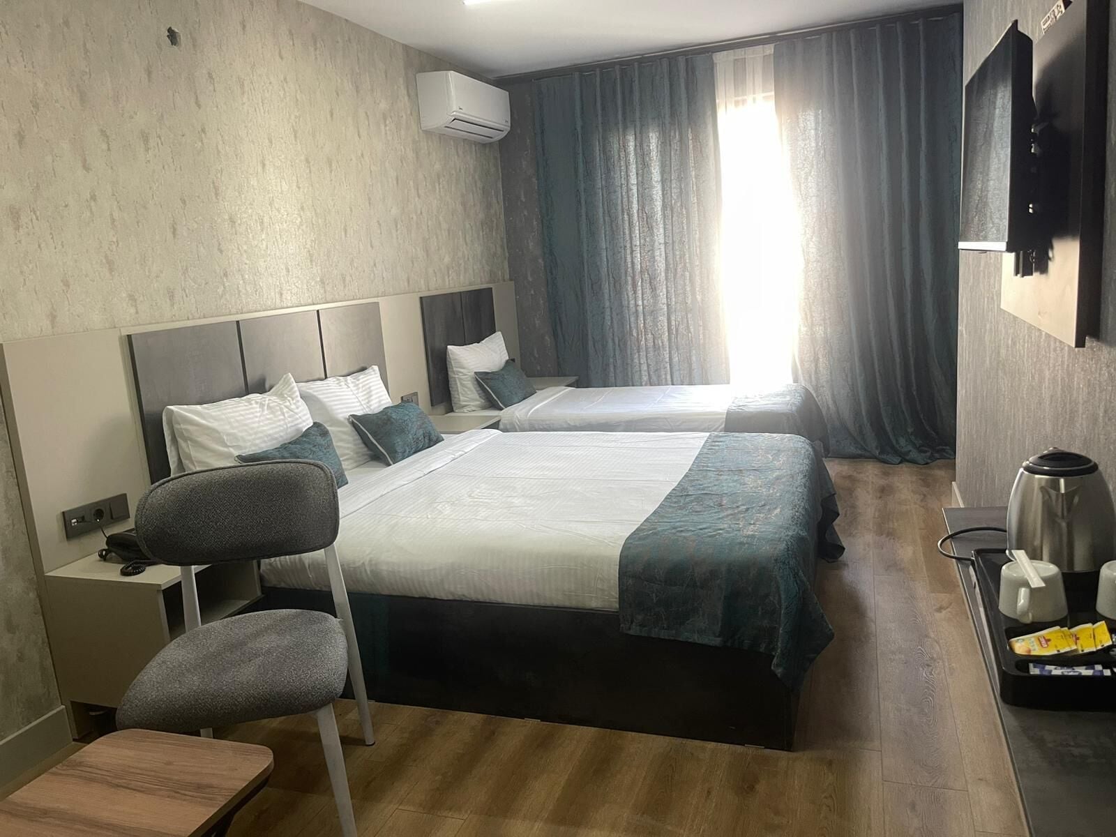 Classic Double Room, Balcony | In-room safe, desk, laptop workspace, iron/ironing board (on request)