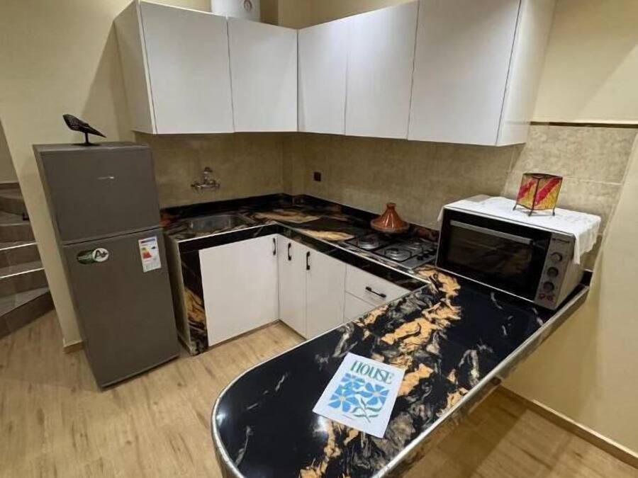 Chambre double | Cuisine privée