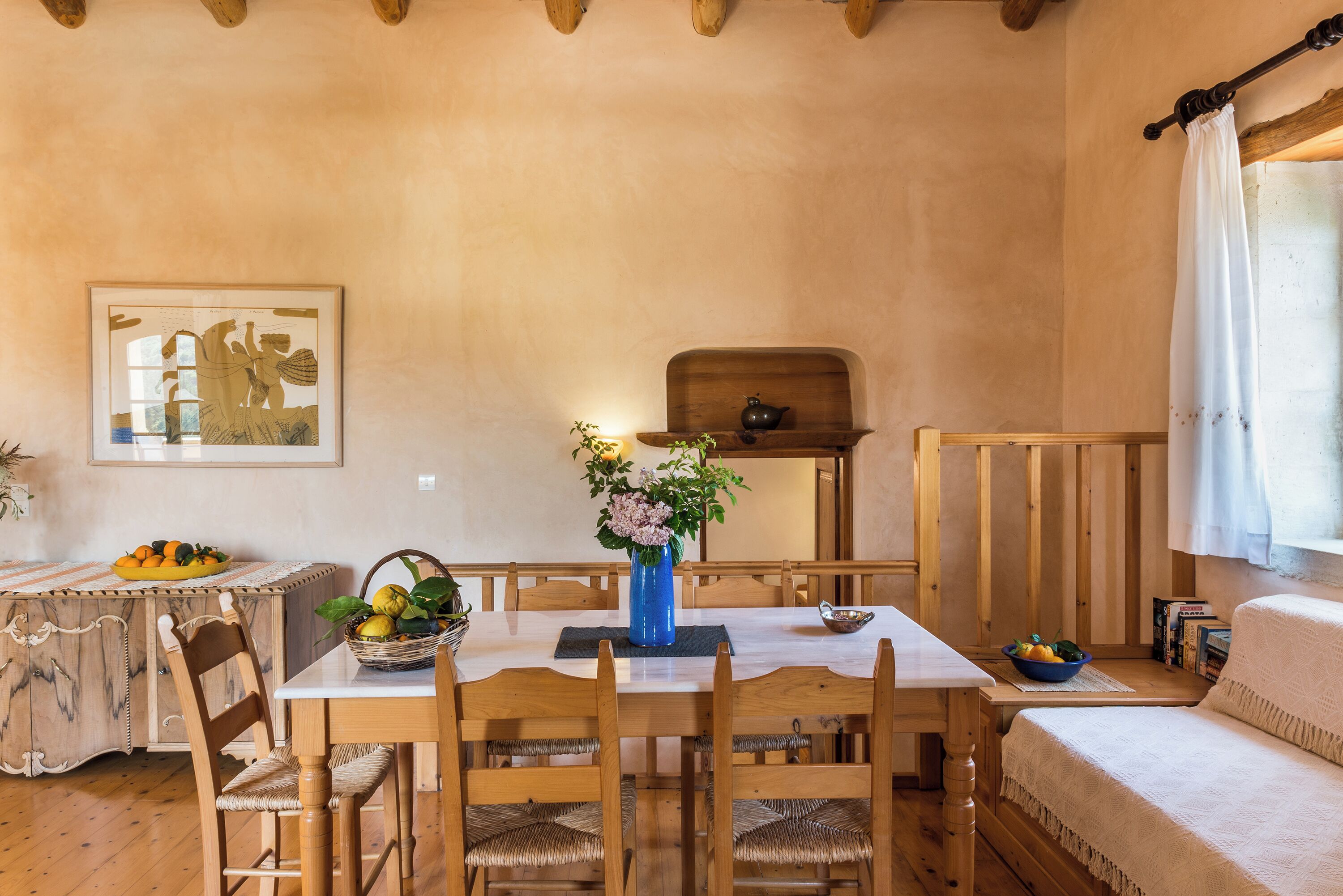 Villa, 2 Schlafzimmer, Balkon, Gartenblick | Wohnzimmer