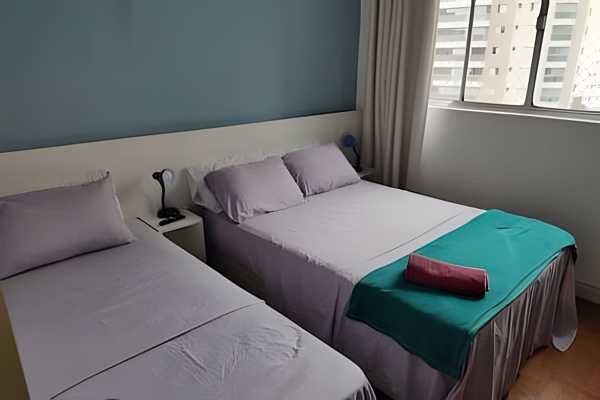 Dreibettzimmer | Bügeleisen/Bügelbrett, kostenloses WLAN