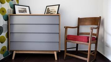 Suite, balkon, uitzicht op de stad | Interieur