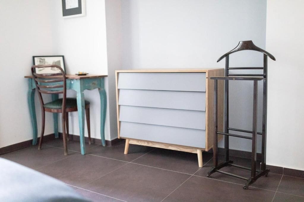 Doppelzimmer, Blick auf den Innenhof | Innenbereich