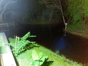 Property grounds - "Villa Twin Waters Waterfront Heated Pool Home with Gym & Kayaks" (Lake Placid)