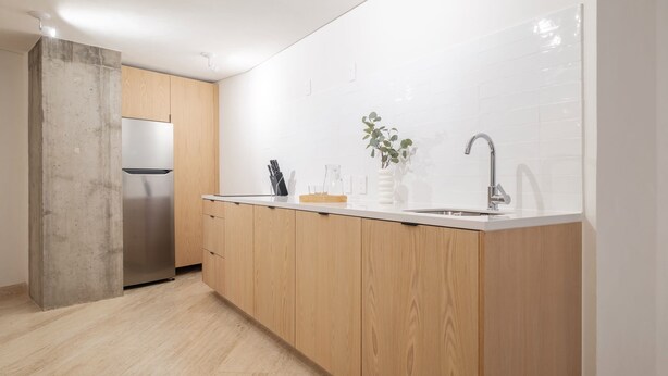 Interior - New 1Bed with Rooftop Terrace Beside Parque Mexico (Ciudad de México)