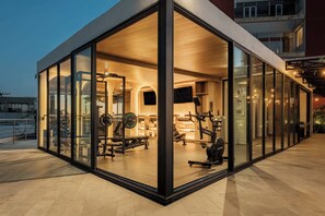 Fitness facility - Modern Loft with Balcony & View of Parque Mexico (Ciudad de México)