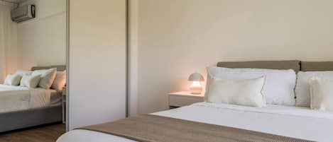 1 bedroom, iron/ironing board, travel crib, WiFi