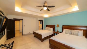 6 bedrooms, iron/ironing board, WiFi, bed sheets