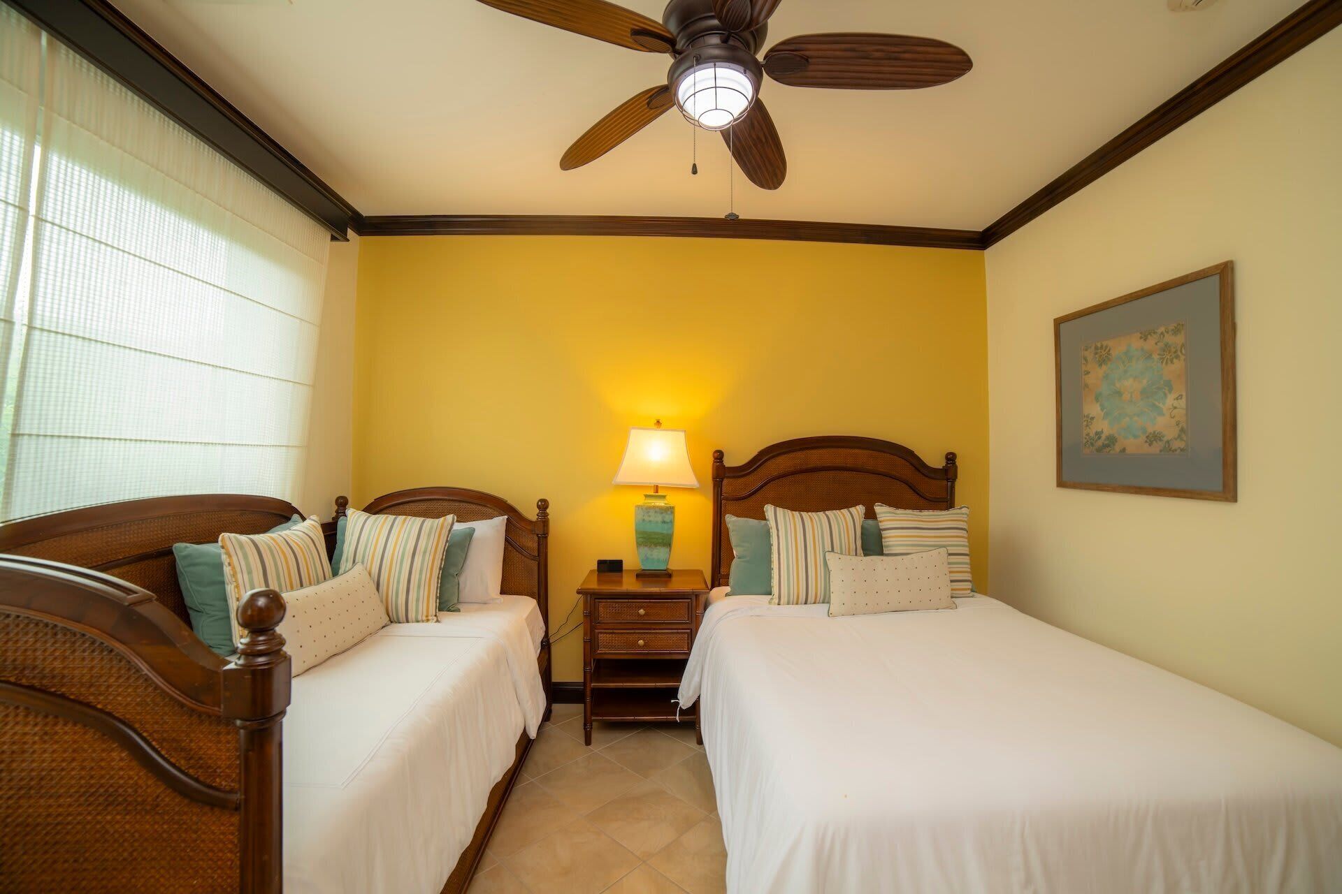 3 bedrooms, iron/ironing board, WiFi, bed sheets