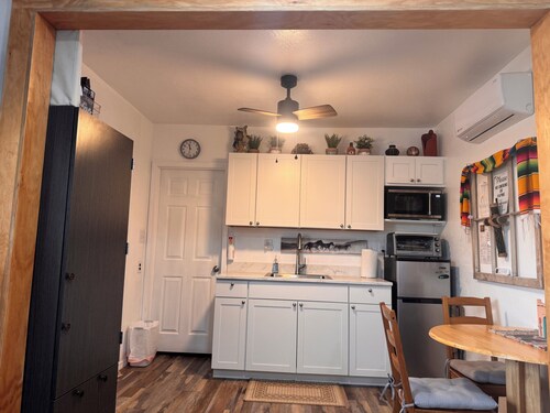 A GREAT PRICE! FOR A COZY CASITA, SECURED ON A LARGE PRIVATE LOT ALL TO YOURSELF