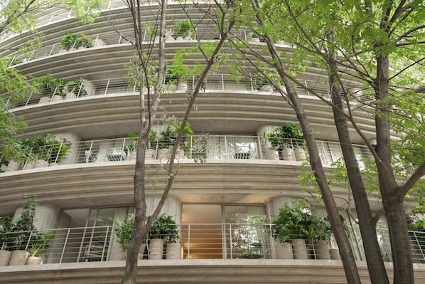 Exterior detail - New 1Bed with Rooftop Terrace Beside Parque (Ciudad de México)