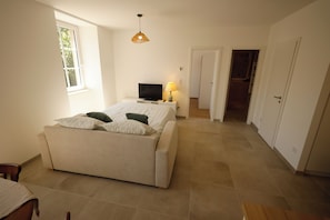 1 bedroom, WiFi (free), bed sheets - Au Repos Des Fermiers - 55 m² - Private, secure parking - 5 min from the Wine Route (Zeinheim)