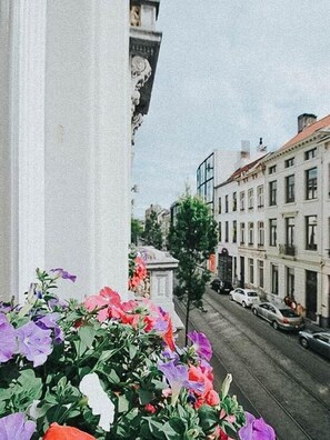 Blick von der Unterkunft