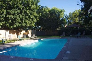 Outdoor pool - Southeast Boise Retreat with Pool - Minutes to BSU, Downtown & the Greenbelt (Boise)