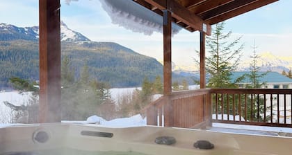 Scenic Eyak Lake View Home w/ Private Hot Tub