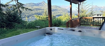 Scenic Eyak Lake View Home w/ Private Hot Tub