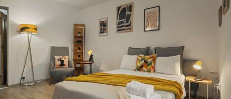 1 Schlafzimmer, Bügeleisen/Bügelbrett, WLAN, Bettwäsche