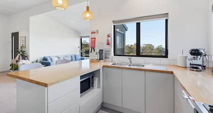 Coastal 2BR Escape, Steps to Beach, Dining and Bar