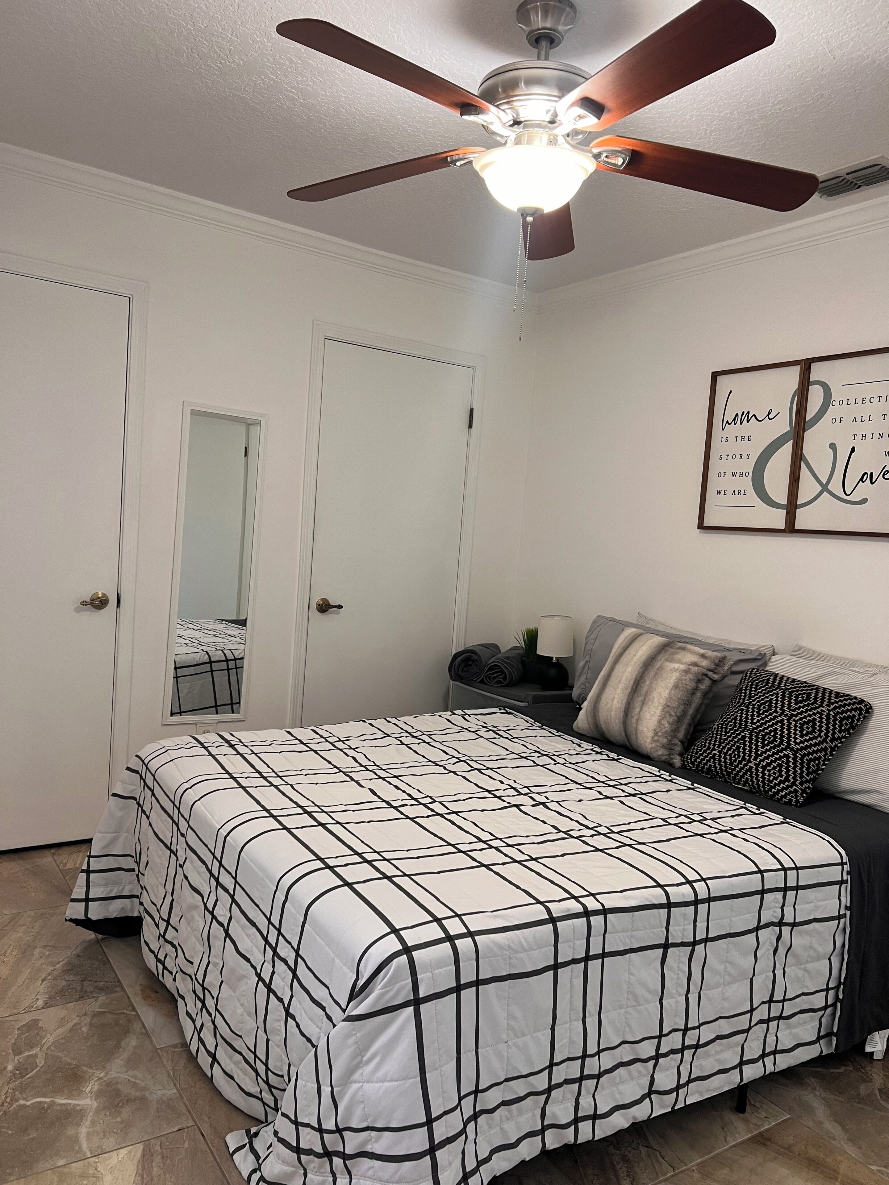3 bedrooms, WiFi, bed sheets