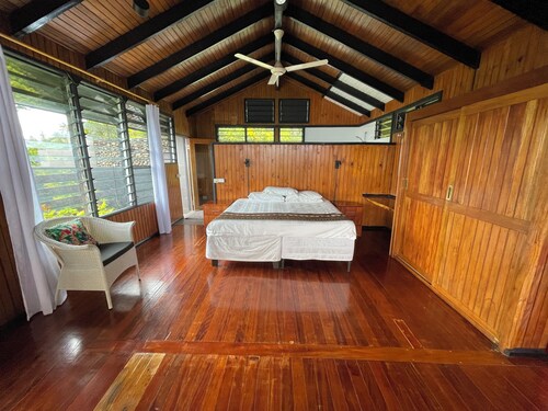 Your Clifftop Home on Taveuni Island, Sleeps 9 with Private Pool