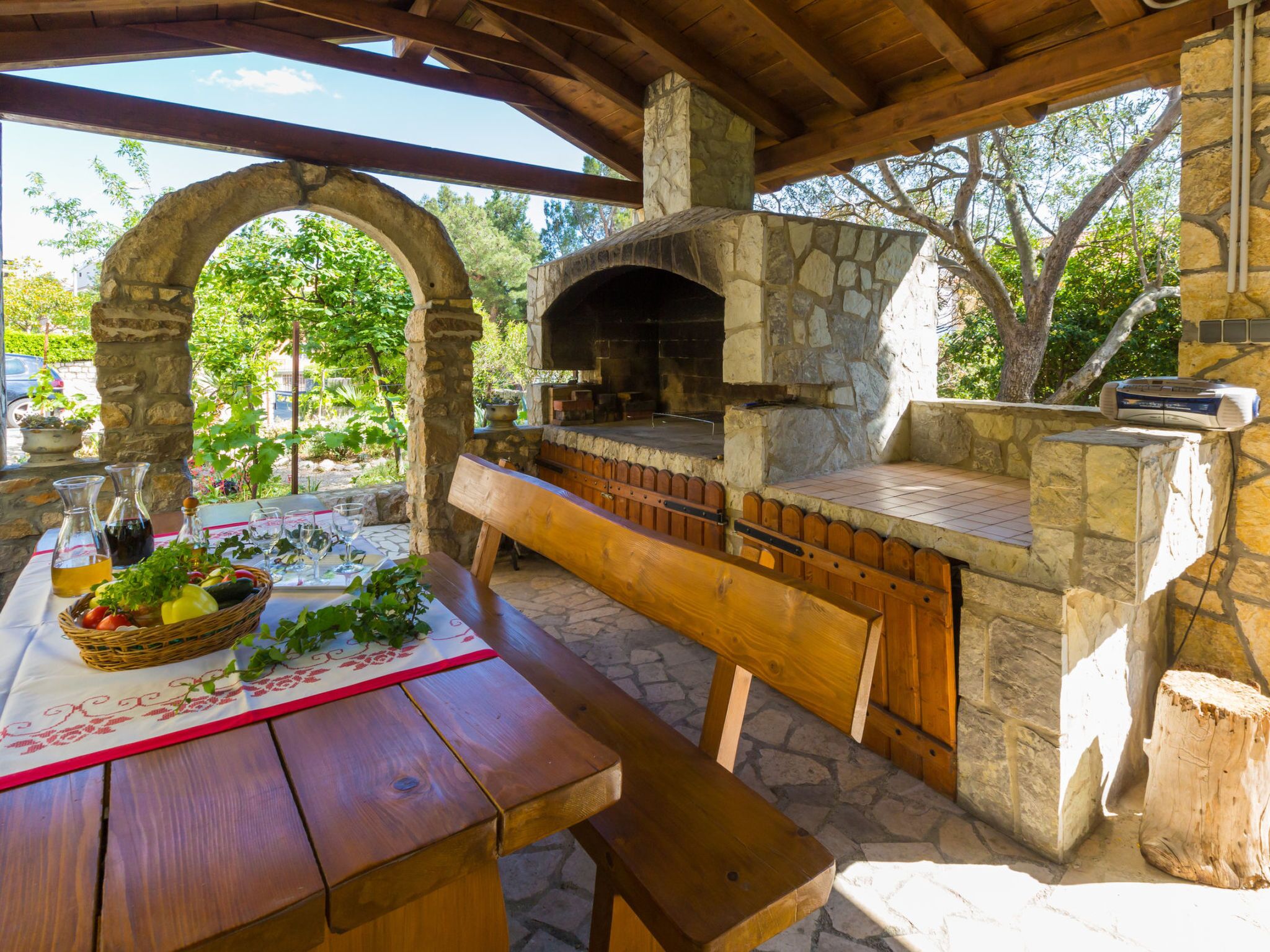Restaurante al aire libre