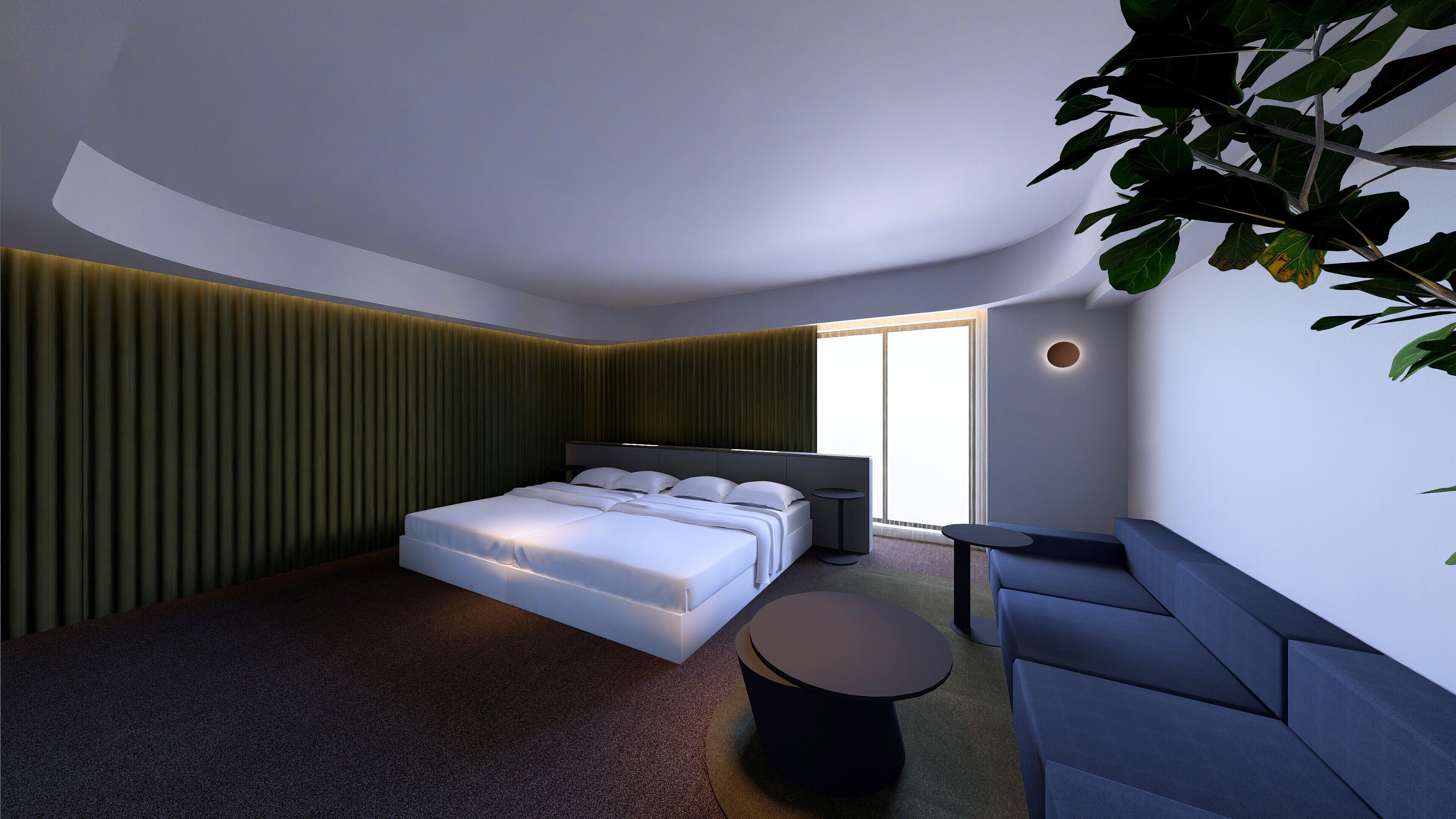Zweibettzimmer, Nichtraucher (Theater, Universal) | Zimmersafe, Verdunkelungsvorhänge, kostenloses WLAN, Bettwäsche