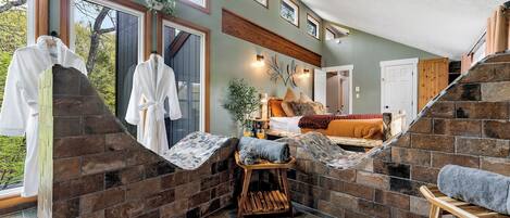 Spa room shower
