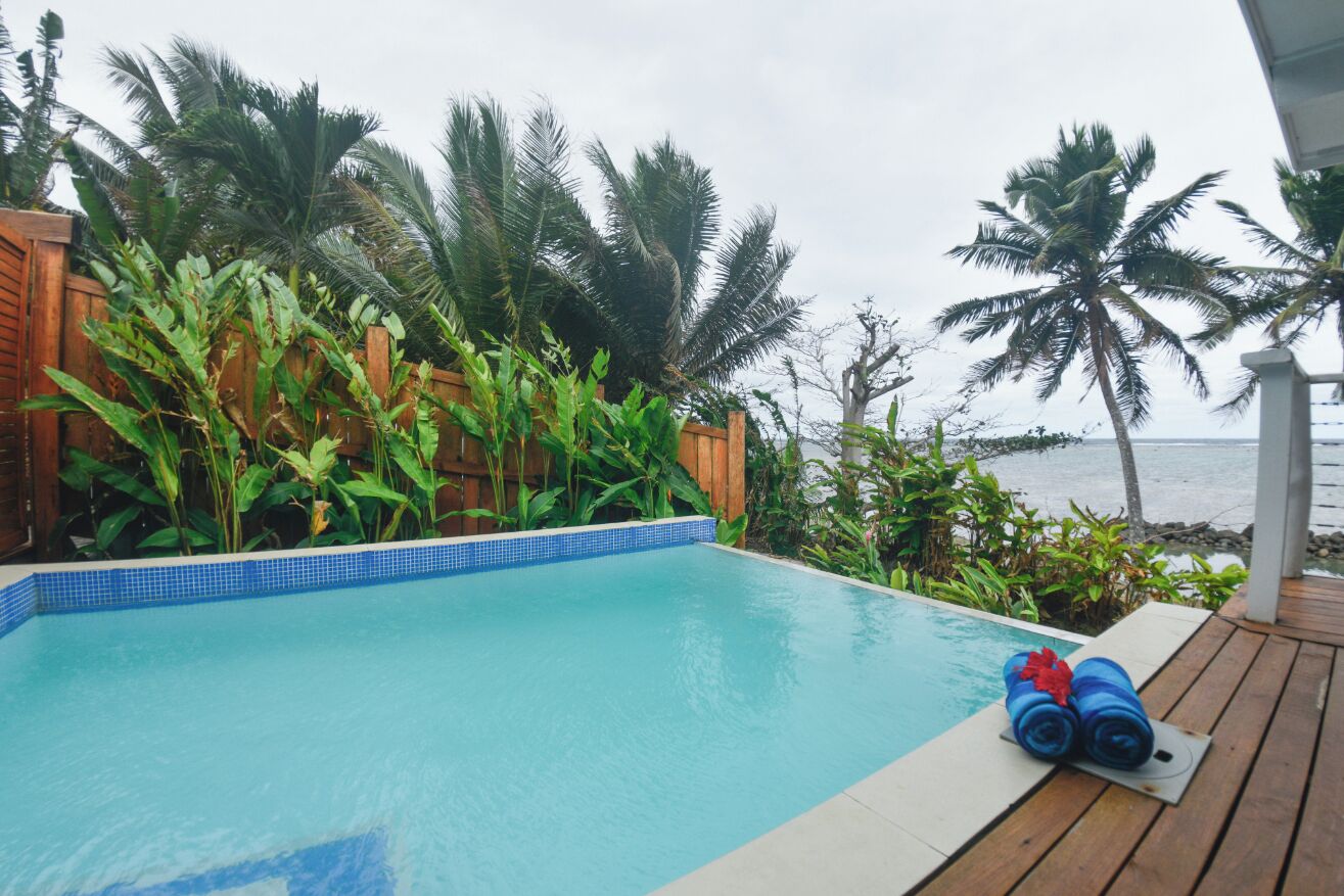 2 Bedroom Beachfront Villa with Pool | Pool | Outdoor pool