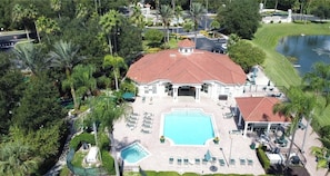 Deluxe House, Private Pool | Exterior - Luxury 6 Bedroom Pool Home Near Disney (Kissimmee)
