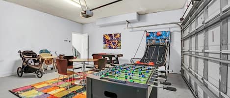 Deluxe House, Private Pool | Games room