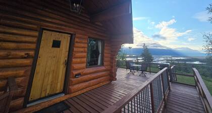 Knik Glacier view cabin
