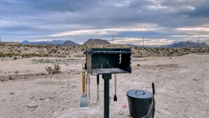 Unclassified image, 2 of 27, button - Modern A-Frame Perfect for a Glamping Experience in Terlingua, Texas (Terlingua)