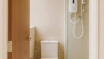 Estudio, 1 cama de matrimonio | Baño