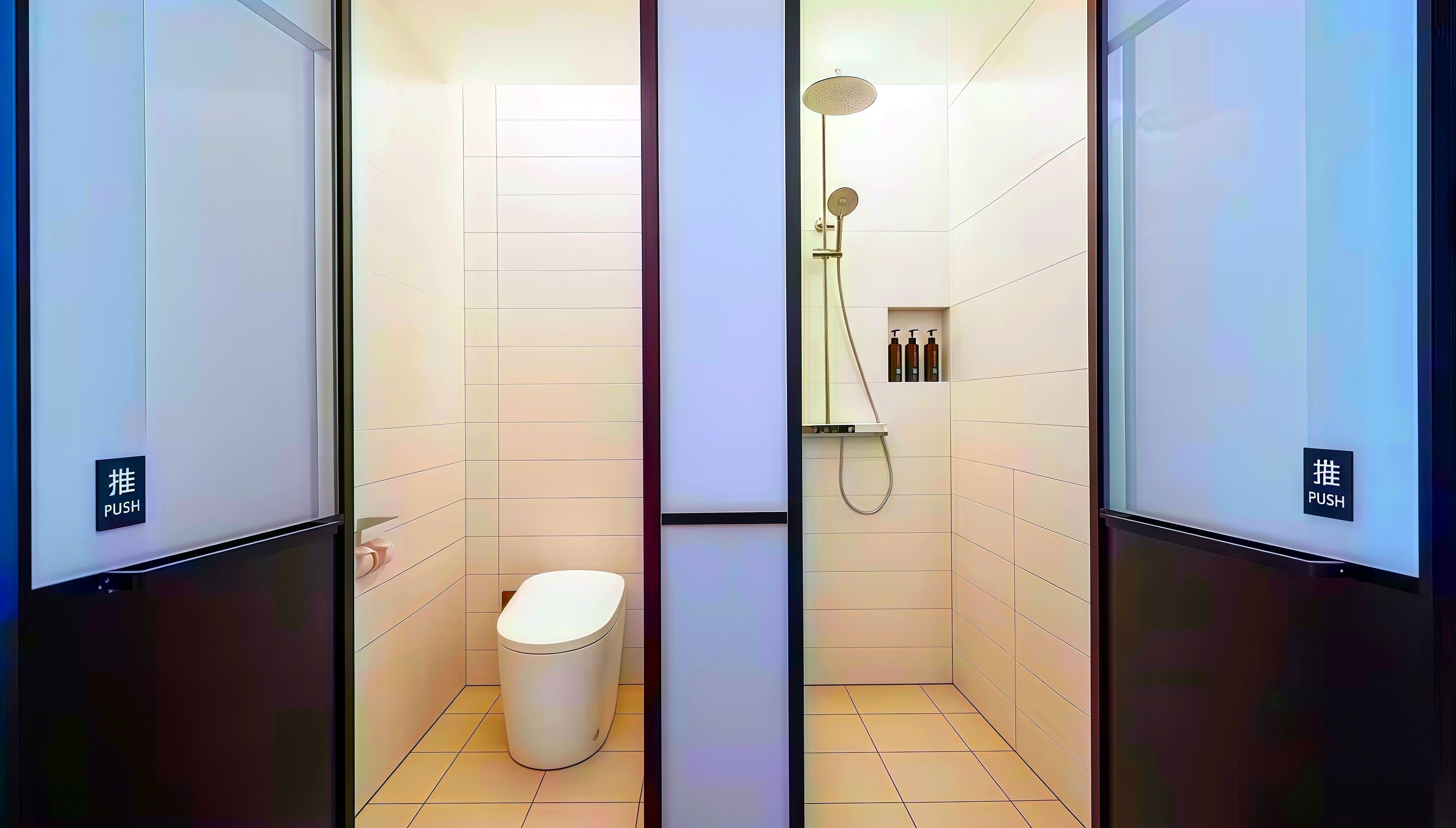 Habitación de lujo doble | Ducha del cuarto de baño