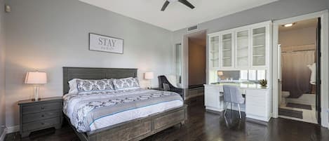 5 bedrooms, iron/ironing board, travel cot, WiFi