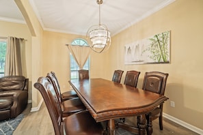 Dining - Great Location Spacious Open Floor Plan Pergola Pool Table Games 3,343 sqft (Spring)