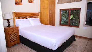 Family Apartment, Patio, Pool View | Iron/ironing board, free WiFi