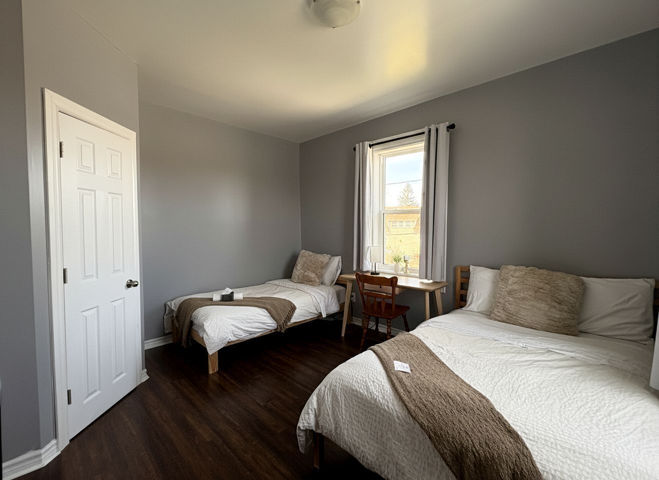 3 chambres, Wi-Fi, literie fournie