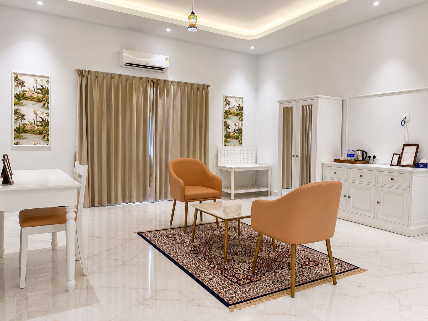 Căn hộ có thiết kế đặc trưng, quang cảnh núi | Chi tiết nội thất