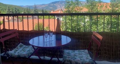 Elegant, renovated apartment with a balcony - Wi-Fi - near the thermal baths - Rated 2*