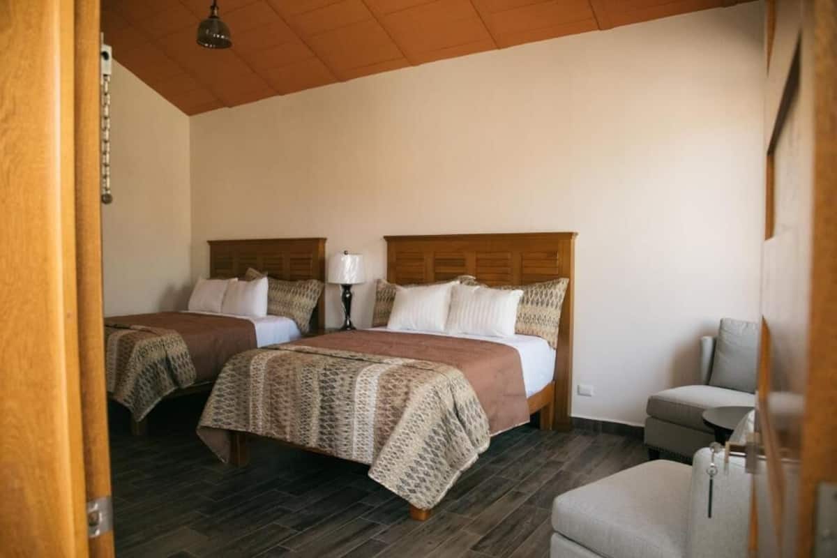 Twin Room, Garden View | In-room safe, iron/ironing board, WiFi (free)