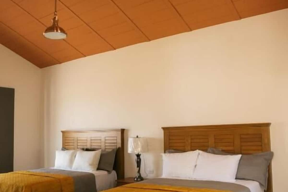 Deluxe Double Room, Balcony, Garden View | In-room safe, iron/ironing board, WiFi (free)