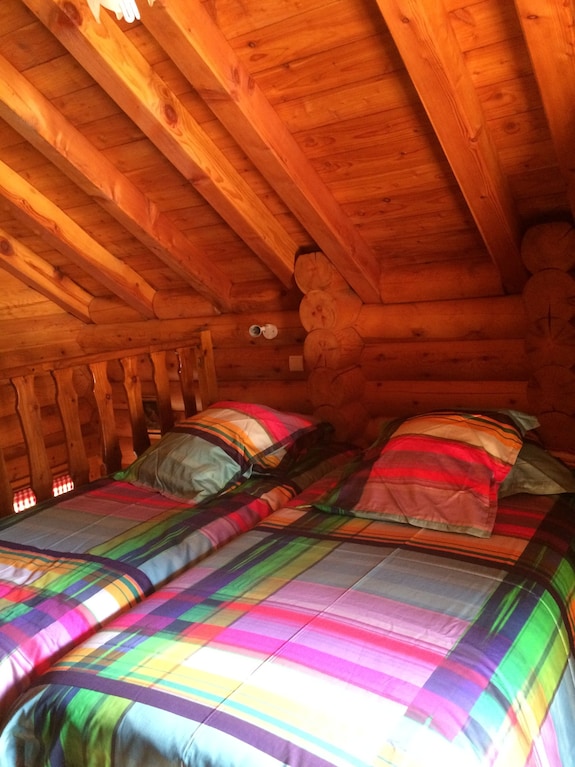 Chalets Rondins De Laponie Sur Jolie Propriété, Spa, éTang - Corcieux
