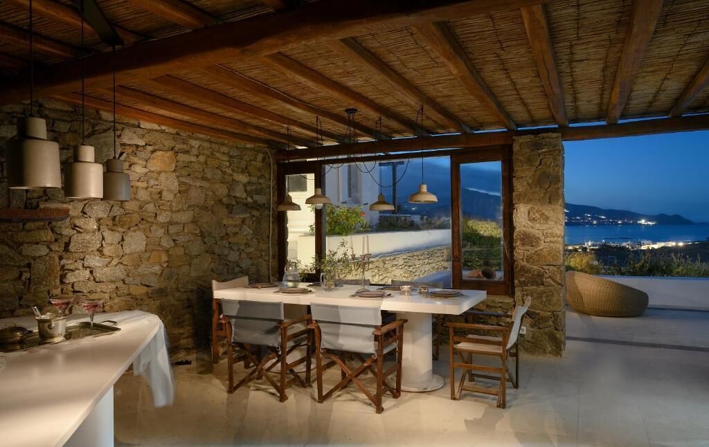 Villa, Sea View | Dining
