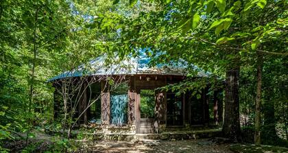 Unique Woodland Yurt with Fire Pit in Talking Rock, Georgia