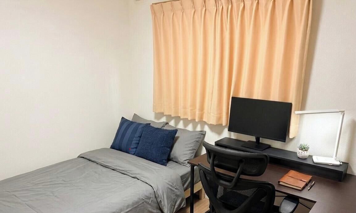 3 室のベッドルーム、WiFi、ベッドシーツ