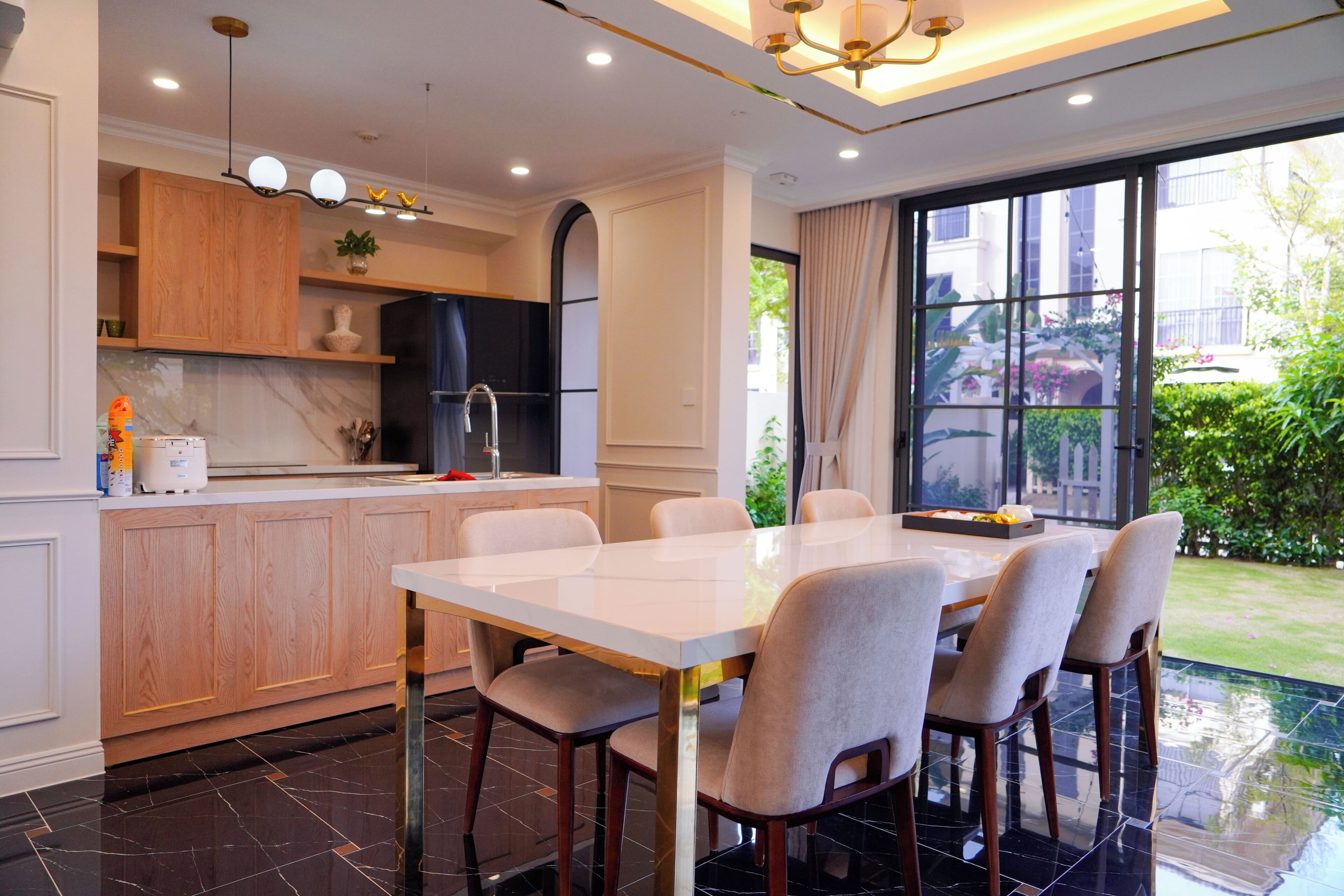 Villa, 2 Bedrooms, Private Pool, Sea View | Dining