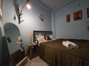 Deluxe Double Room, Balcony, City View | Ruang kerja komputer riba, Wi-fi percuma 