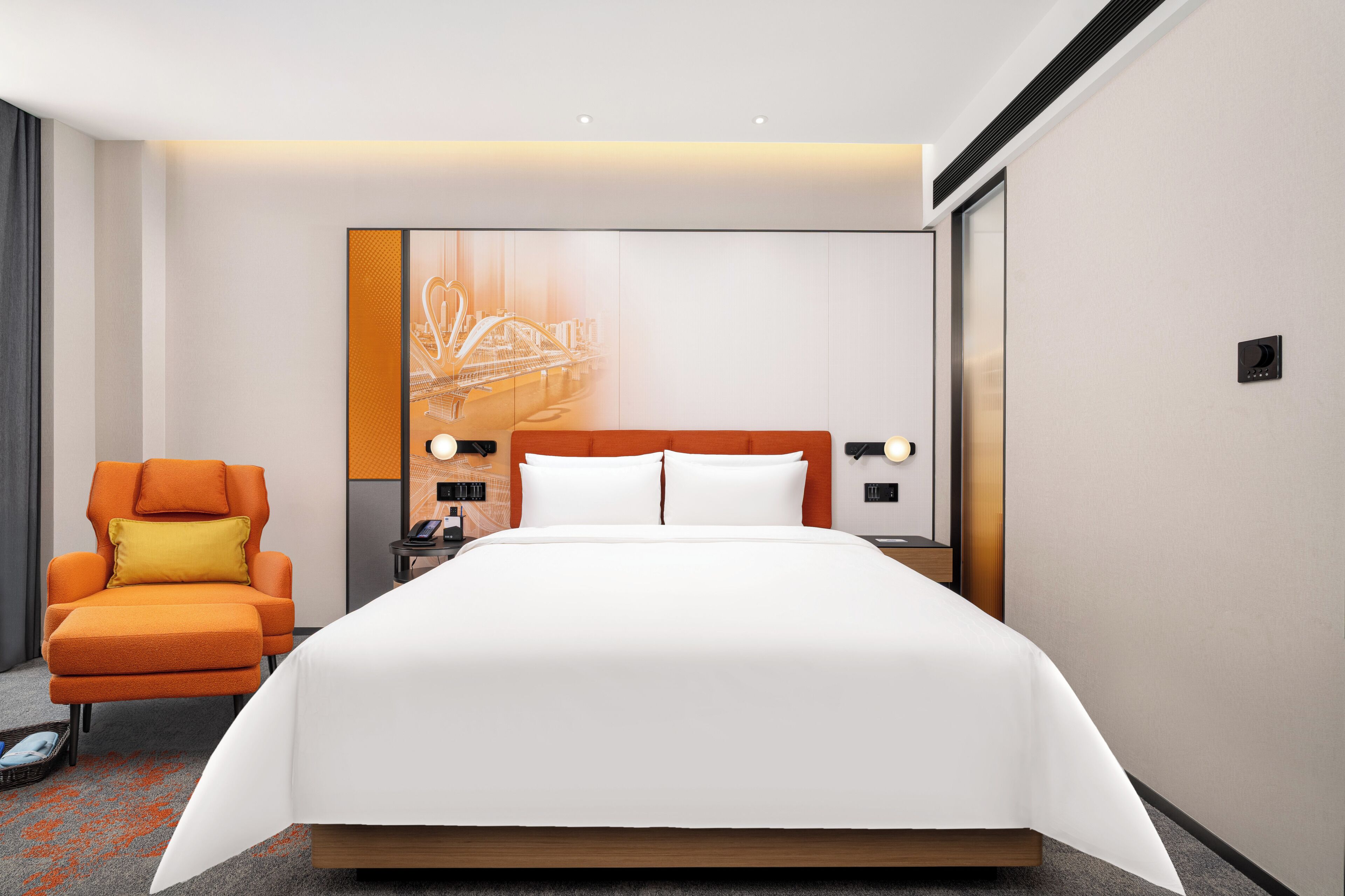 Habitación doble superior, vistas a la ciudad | Escritorio, espacio para trabajar con un portátil, wifi gratis