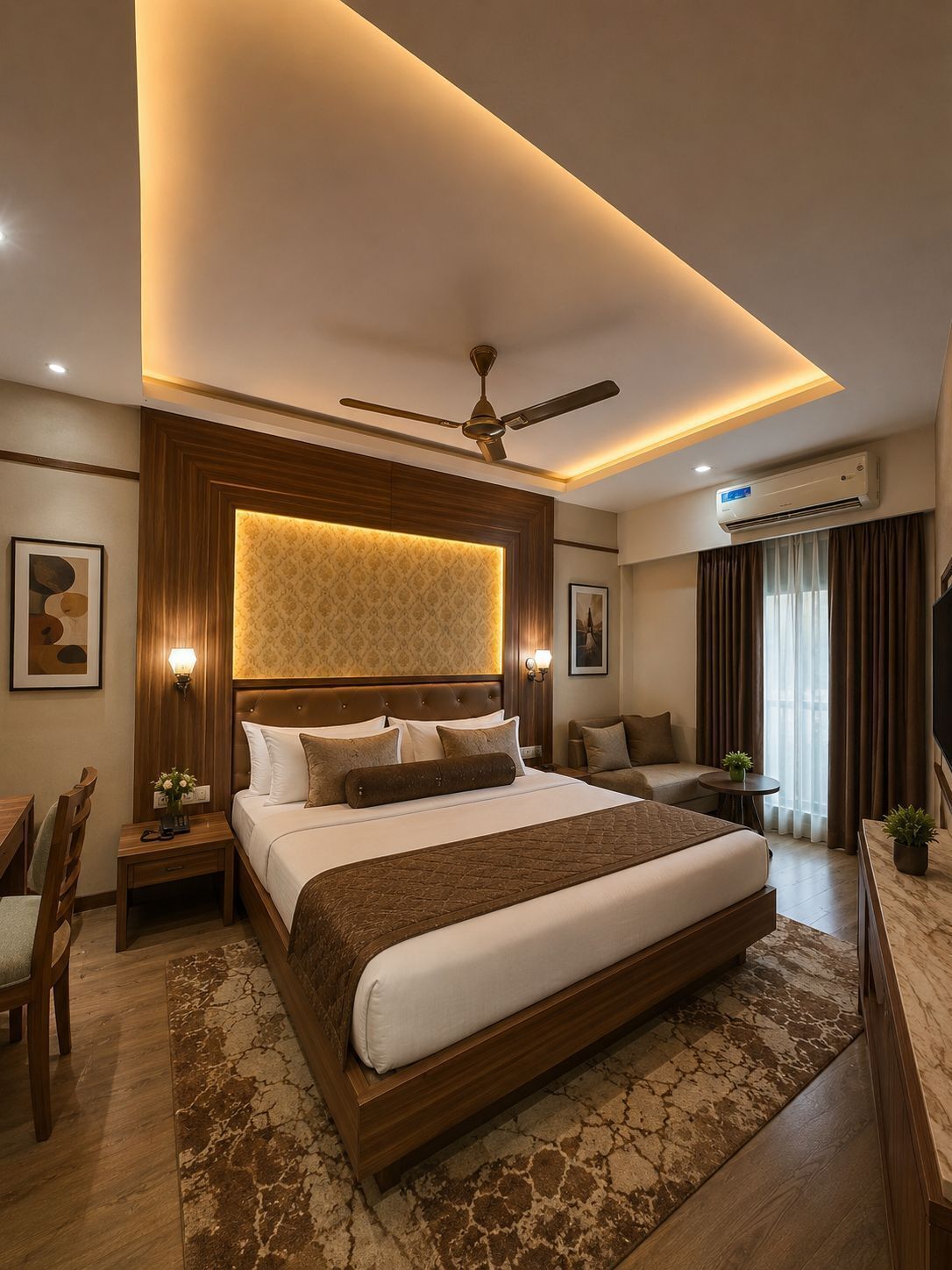 Deluxe Double Room | Desk, WiFi (free)